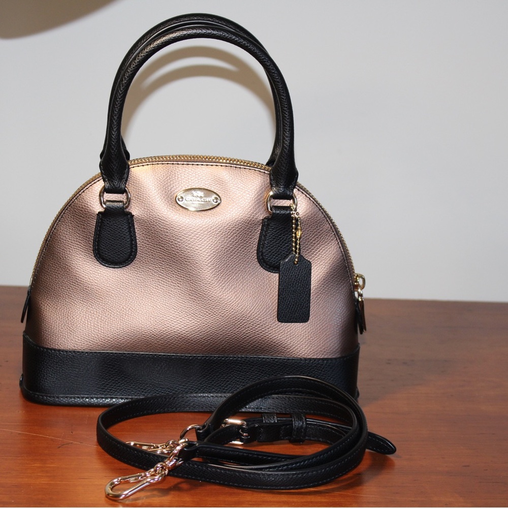 NWOT Coach Mini Cora Dome Satchel. Never Used! Excellent Condition!